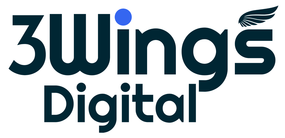 3 Wings Digital Logo